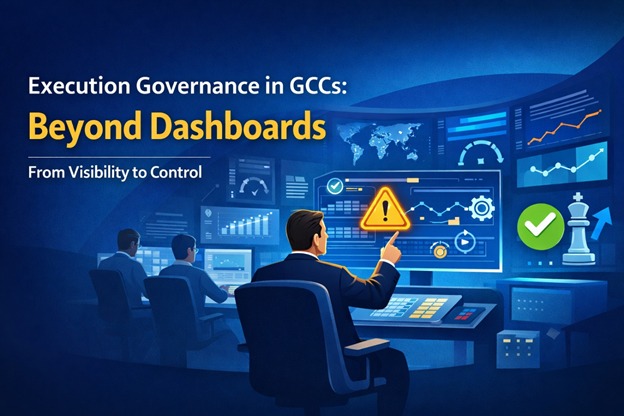 GCC dashboard showing project metrics and performance tracking